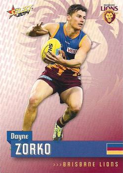 2014 Select AFL Champions #28 Dayne Zorko Front